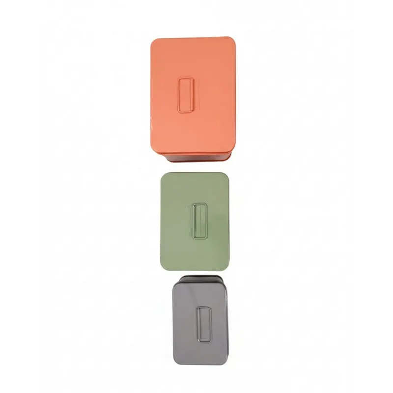 Harvest Hold Rec Iron Container (500 mL/1500 mL/3000 mL) - Set of Three media 5