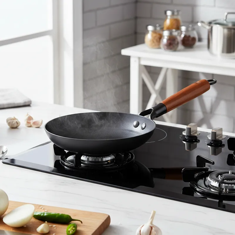 Bergner Induction Safe Frying Pan (Brown) - 8 Inches media 1
