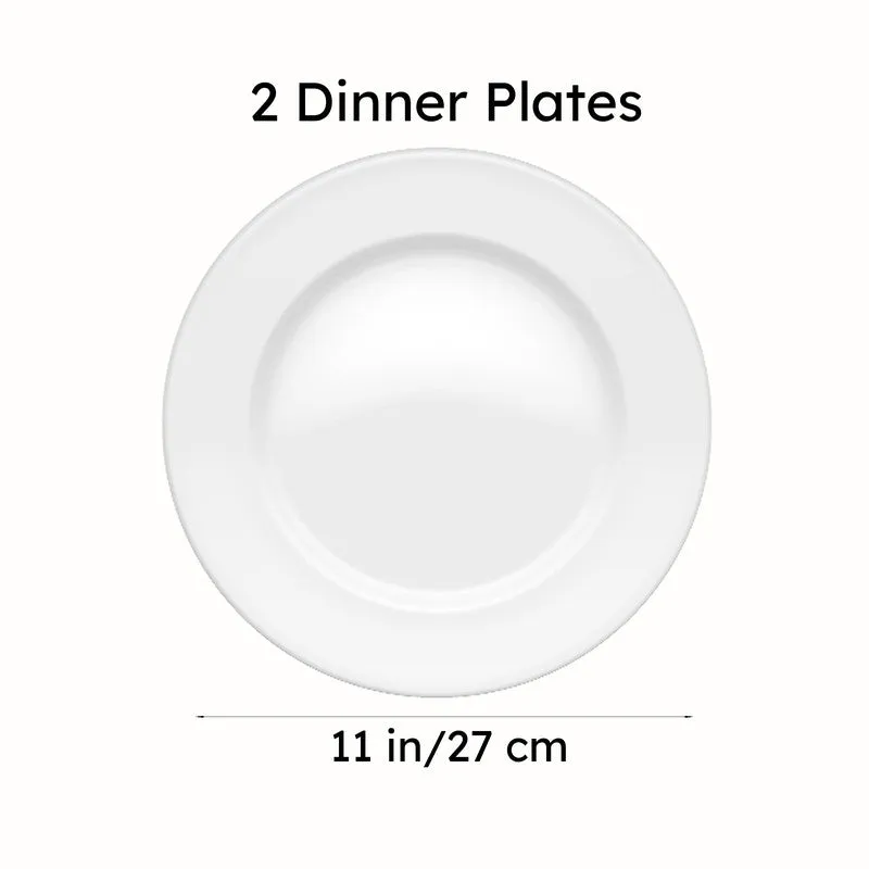 Tirion Ceramic Dinner Plate (Blue) - Set Of Two media 6