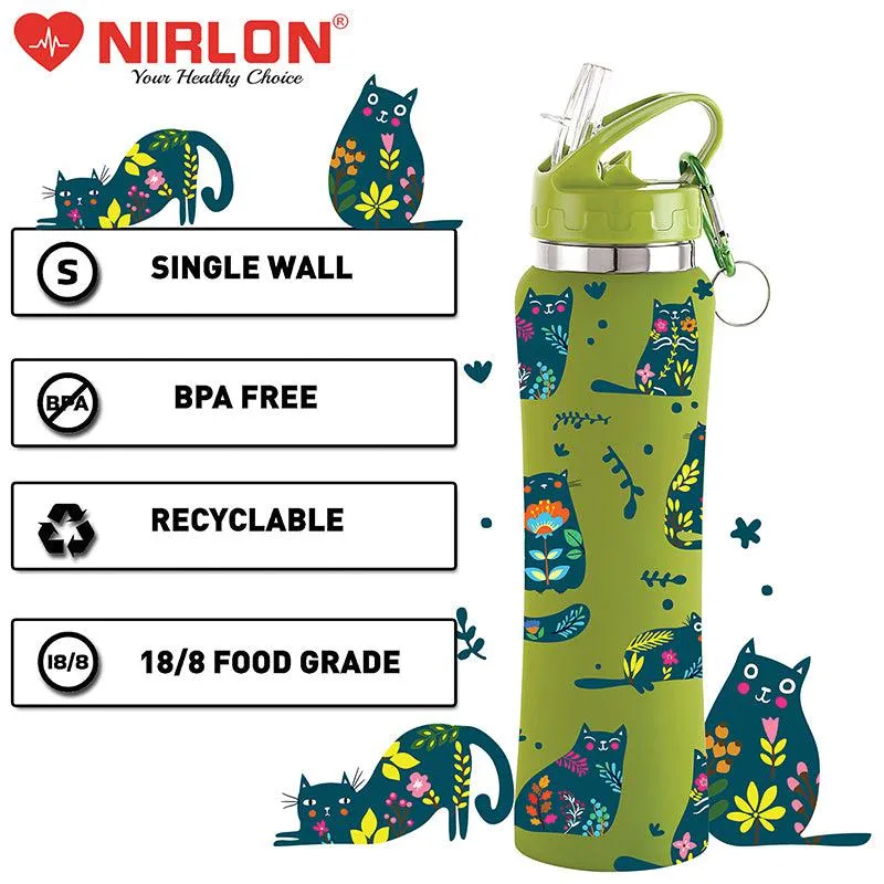 Purrr Bloom Sipper Water Bottle - 750 mL media 4