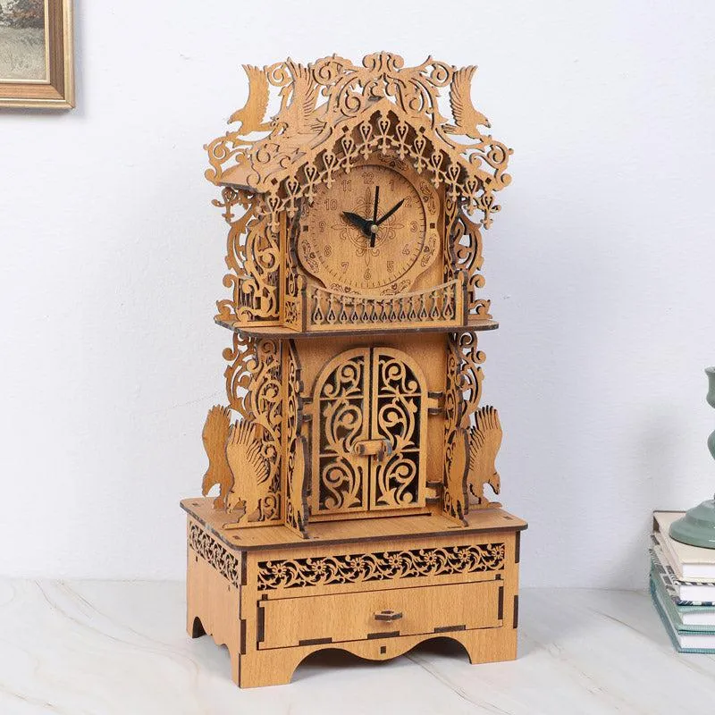 Vintage Ventora Clock - Brown media 1