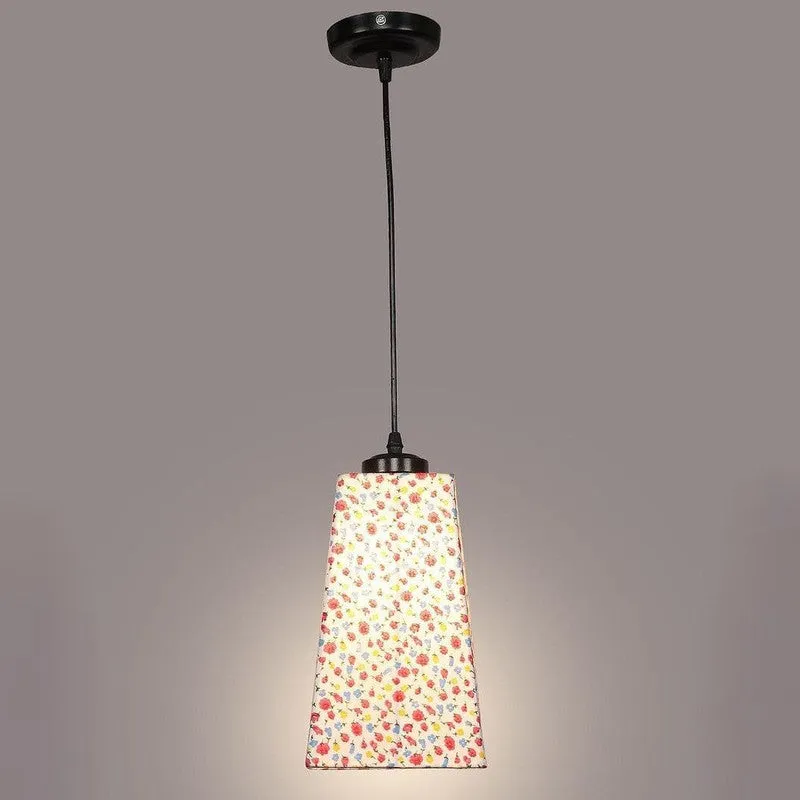 Kaleidoscope Asymmetrical Fabric Ceiling Lamp media 3