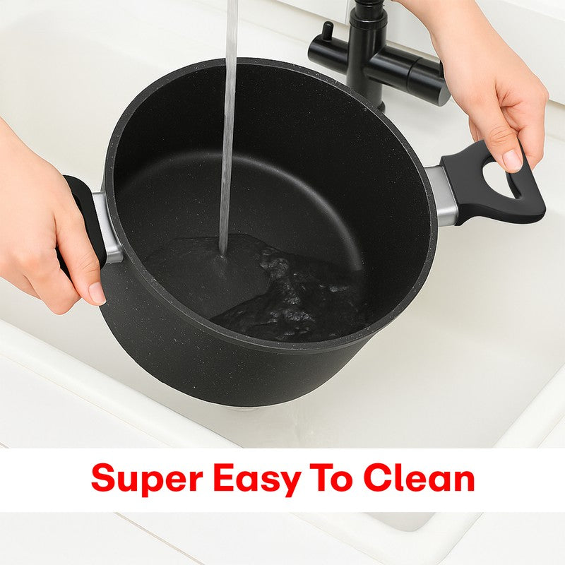 Rioware StoneEase Saucepan With Lid - 3000 ML media 9
