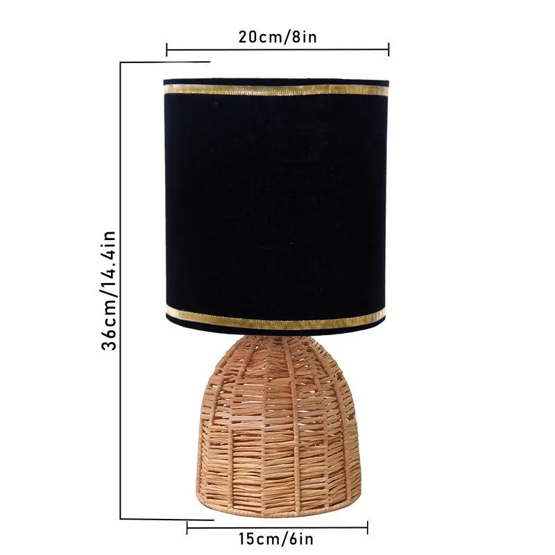 RadianceLuxe Chic Table Lamp - Black media 7