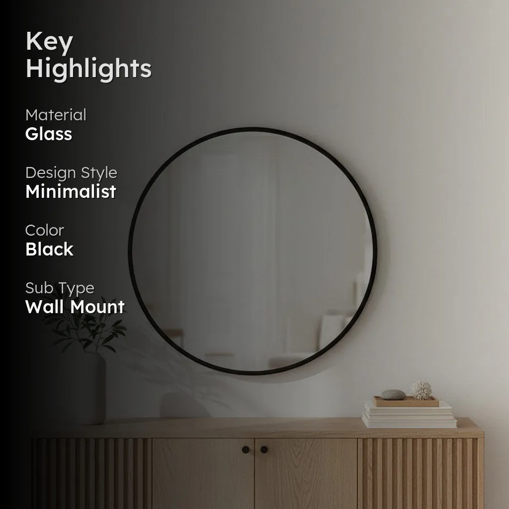 Reflectia Wall Mirror - Black media 3