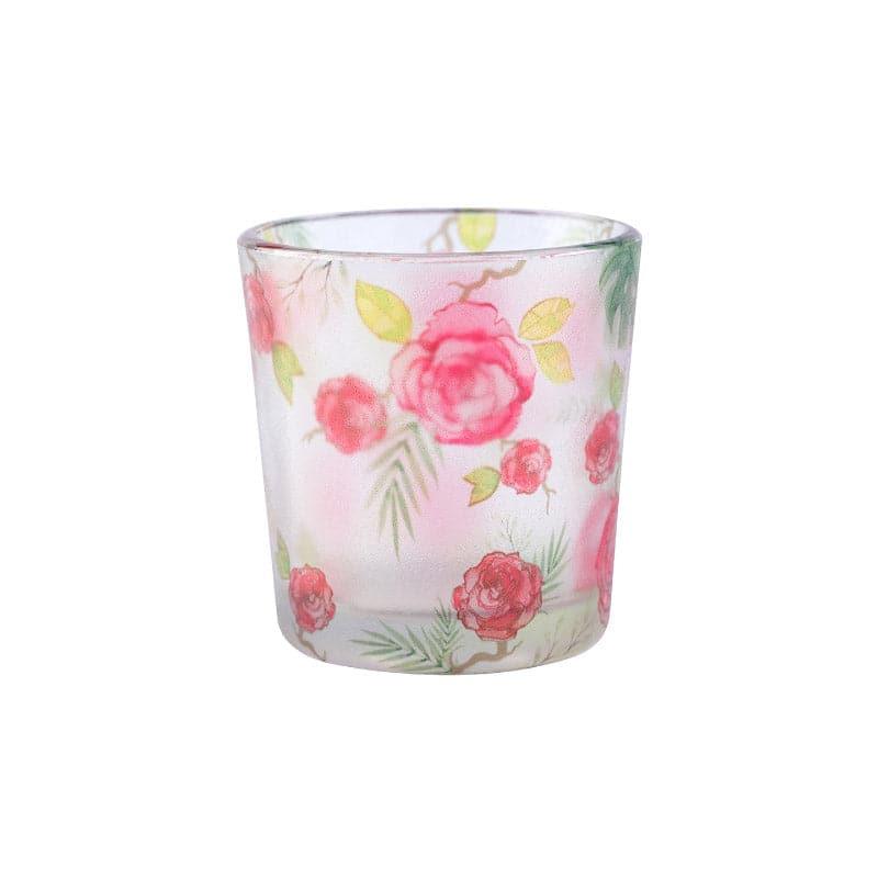 Rosey Romance Candle Votive - Set Of Two media 3
