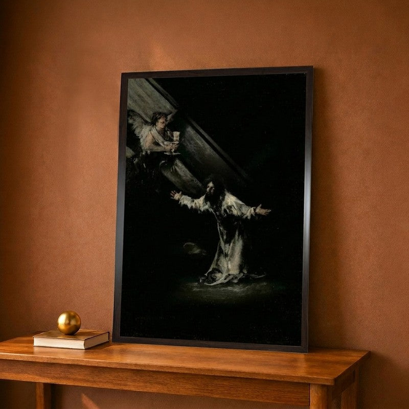 Nocturne The Agony in the Garden Canvas Wall Painting - 9 x 12 Inches