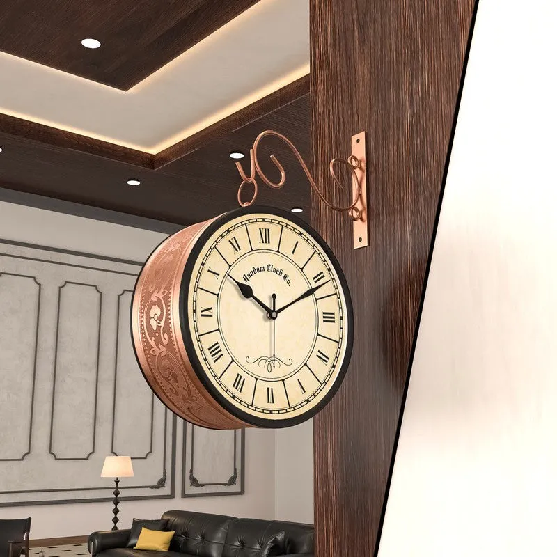 Hawthorne Double Sided Wall Clock media 3