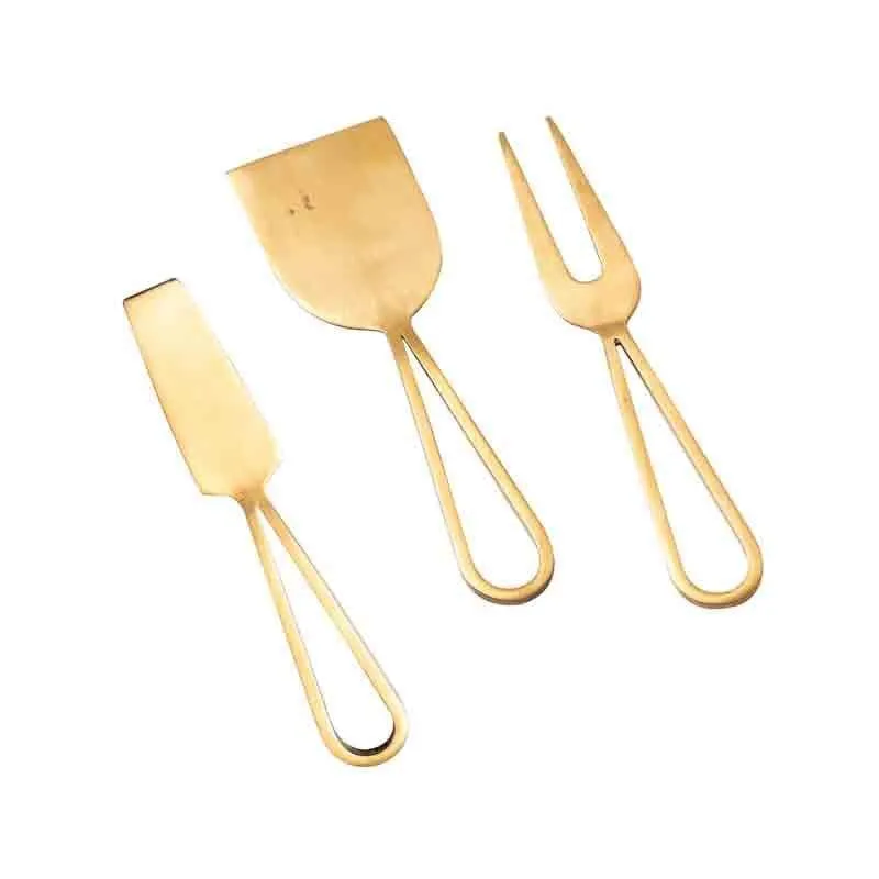 Edam Cheese Knives - Set Of Three media 4
