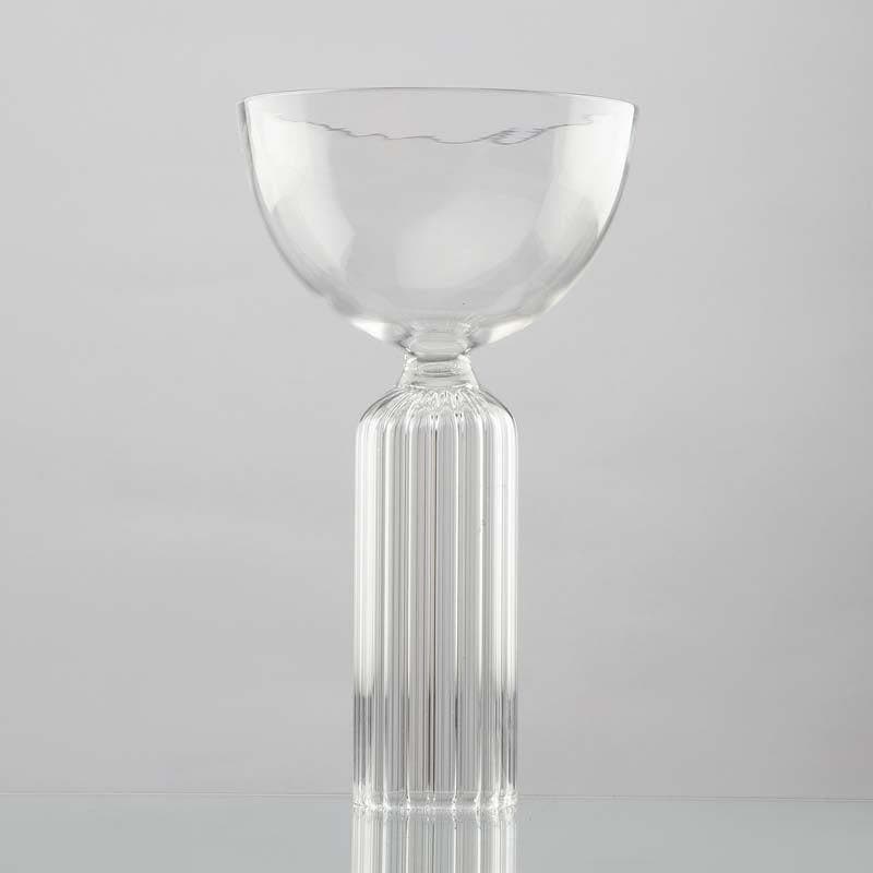 Crowned Fluted Glass - 100 Ml media 6