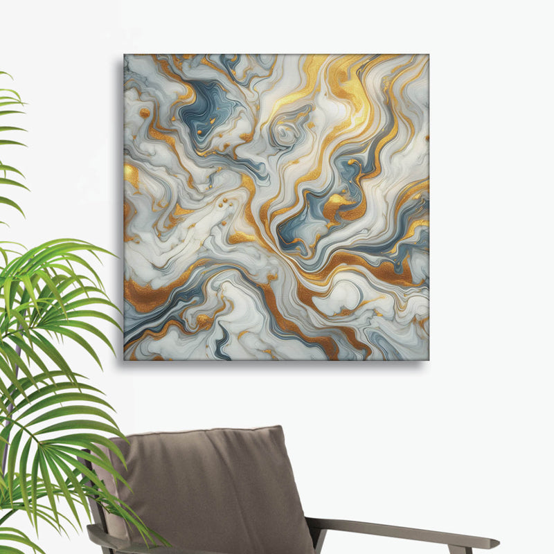 Gleam Gliara Canvas Wall Painting - Large