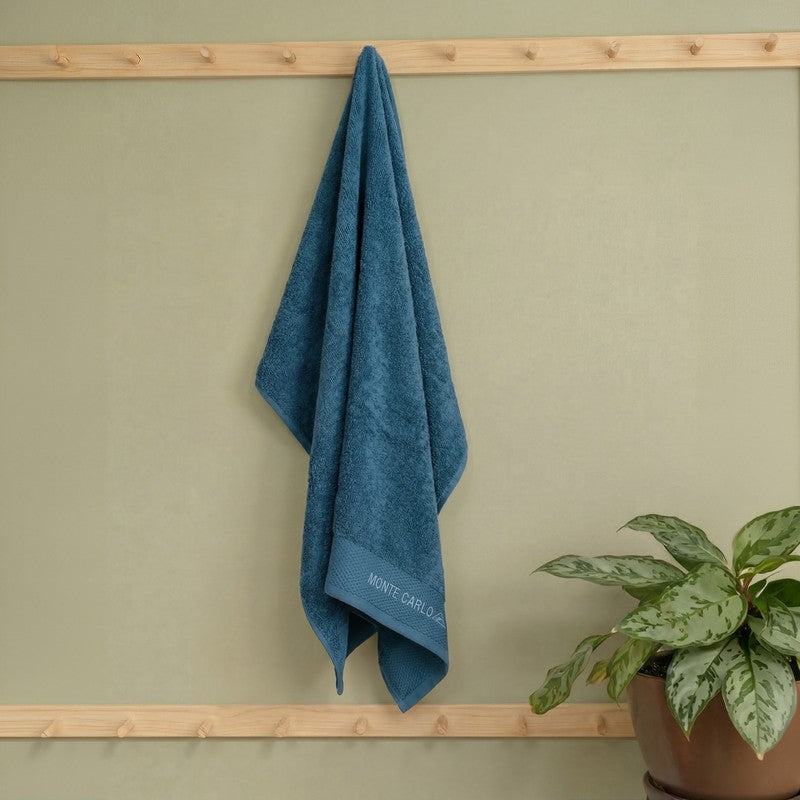 Monte Carlo FreshEase Pure Cotton Bath Towel - Green - 75 x 150 cms