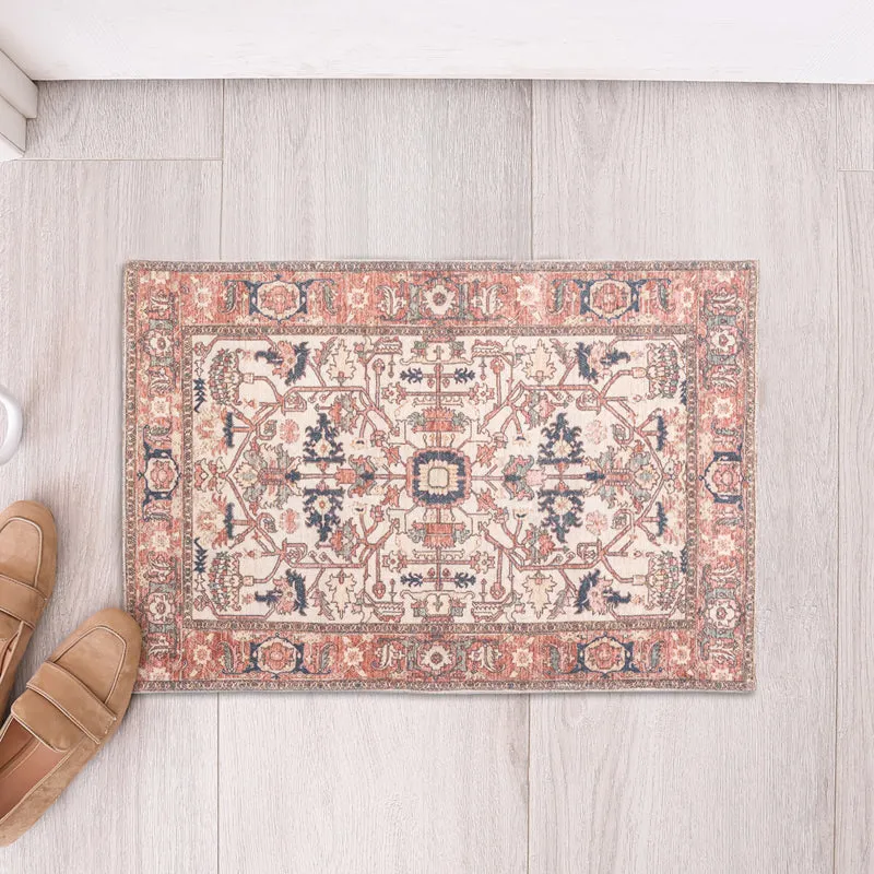 Thalen Cotton Door Mats - Pink media 6