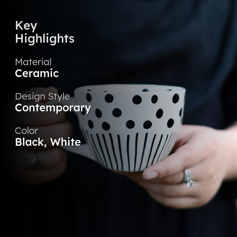 Camillo Ceramic Tea Cup (200 mL) media 2