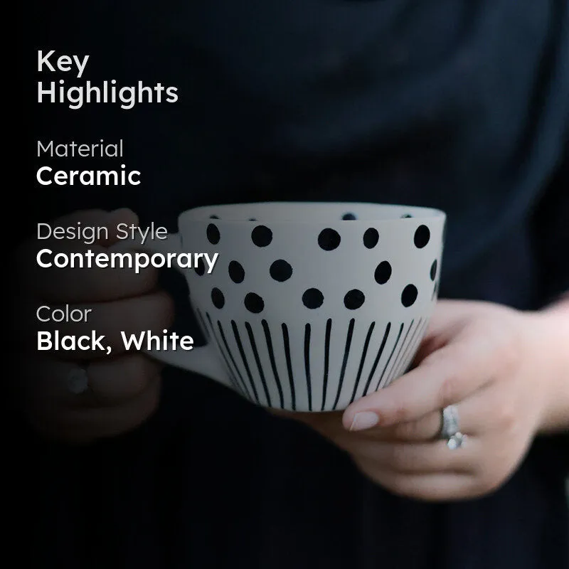 Camillo Ceramic Tea Cup (200 mL) - 2