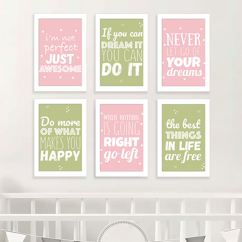 Sparkle Dream Wall Art - Set Of Six