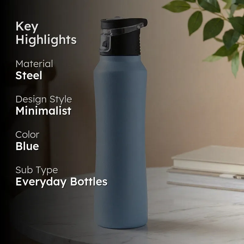 AquaSeal Airtight Bottle (Blue) - 600 mL media 2