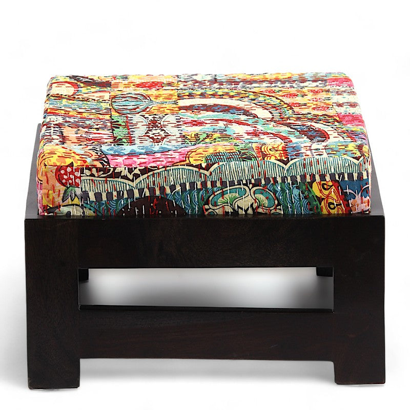 Nexon Sheesham Wooden Bench with Cushions (Multicolor) - Four Piece Set media 3