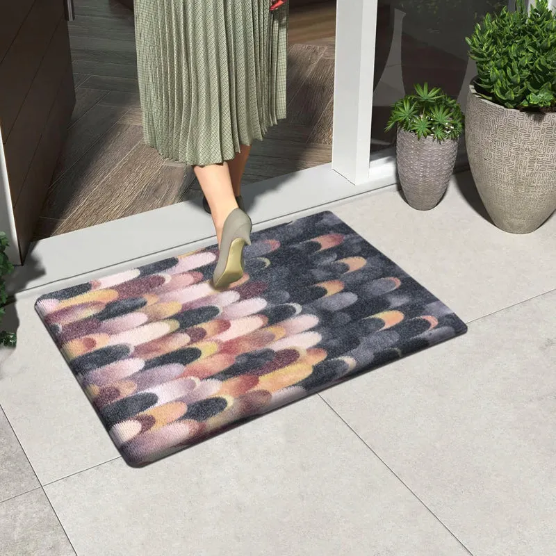 Abstract Stroke Anti-Fatigue PVC Door Mats media 1