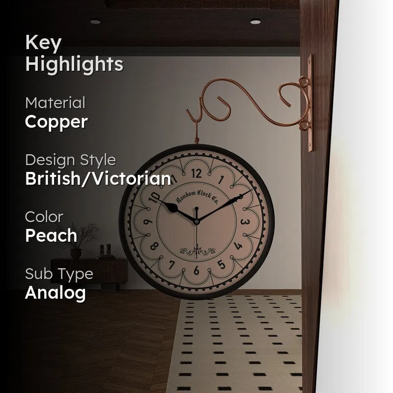 Ironvale Double Sided Wall Clock media 2