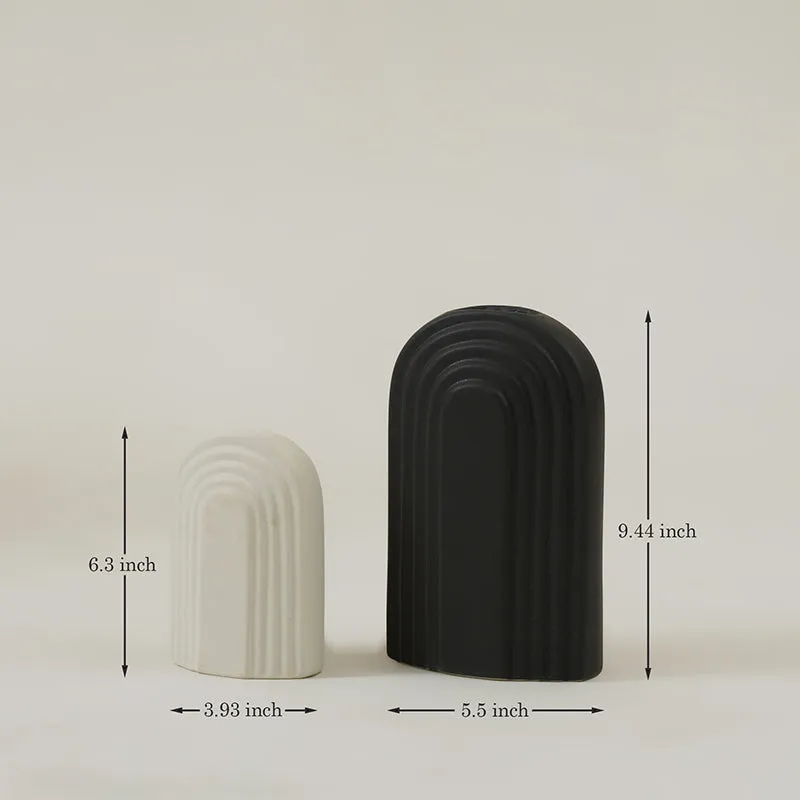 Ascalen Neo Boho Vase - Set Of Two media 5
