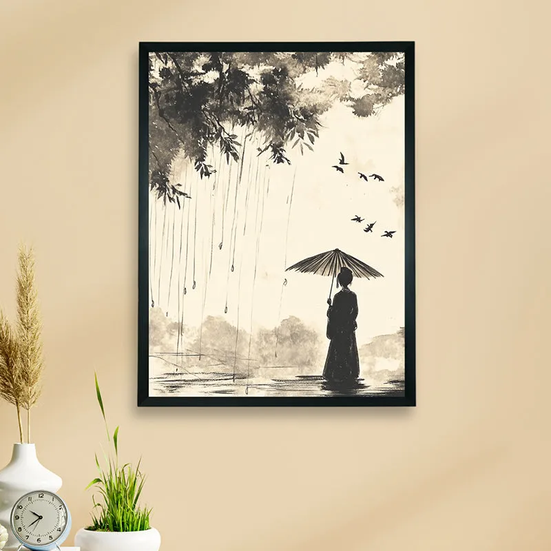 Rainy Days Wall Art With Resin Frame media 3