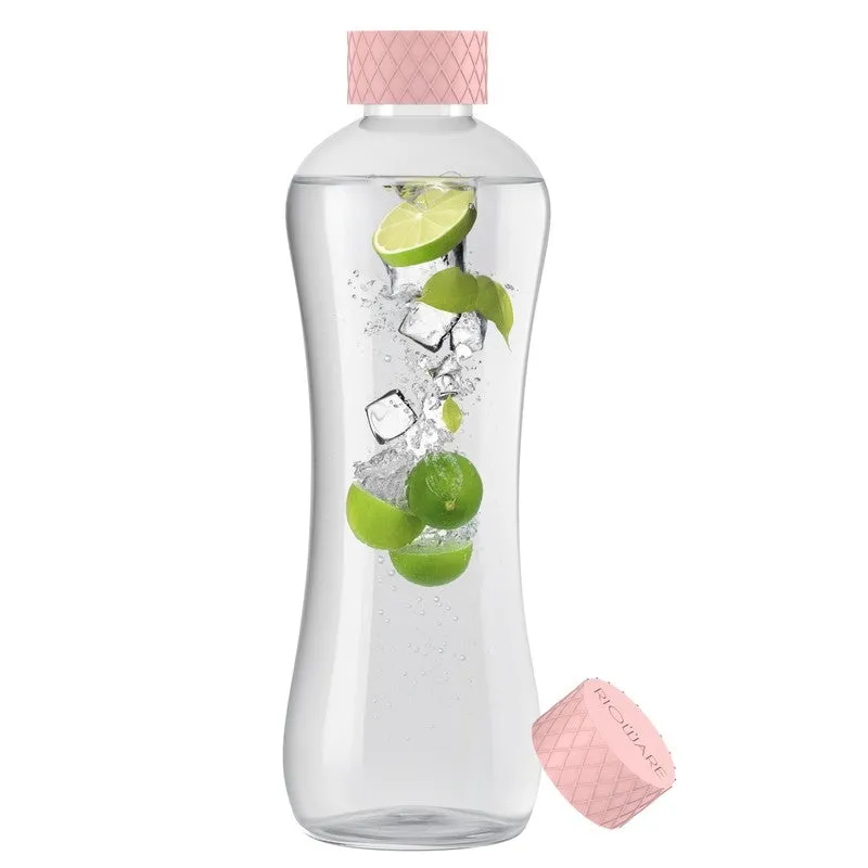 Rioware Quiet Flow Water Bottle (Green, Pink, 1000 mL Each) - Set Of Two media 4