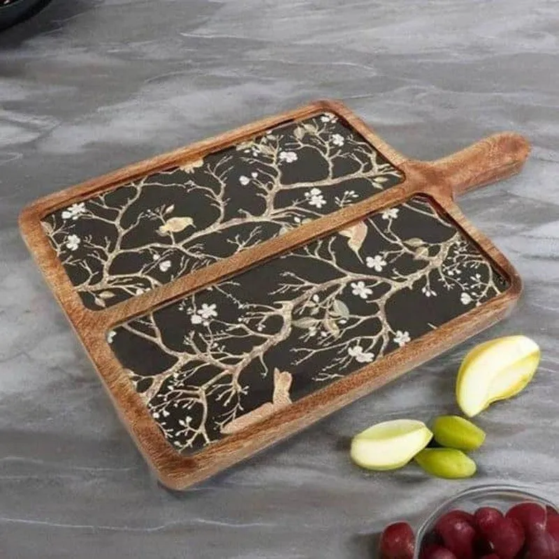 Floral Twist Platter media 1