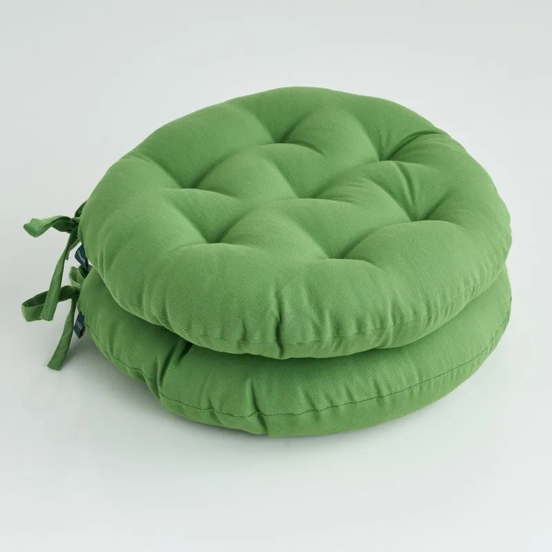 Paylon Chair Pad (Light Green) - Set Of Two media 1
