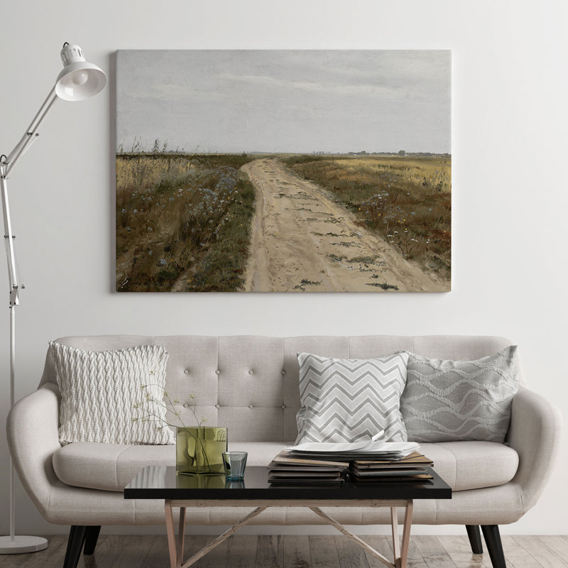 Desolate Road Wood Wall Art