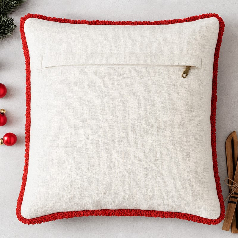 Frosted Pine Ruby Christmas Cushion Cover media 4