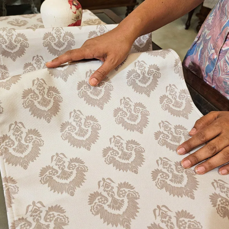 Light Luxe Poly Canvas Table Runner media 4