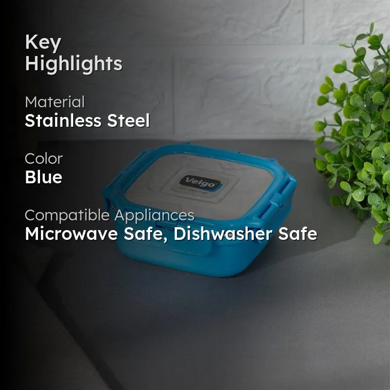 Vault Microwave Safe Lunch Box (Light Blue) - 300 mL media 2