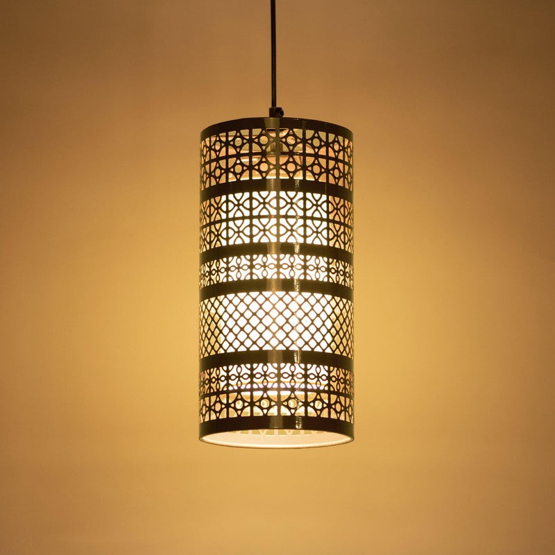 Orange Tree Mandawa Steel Ceiling Lamp Tall