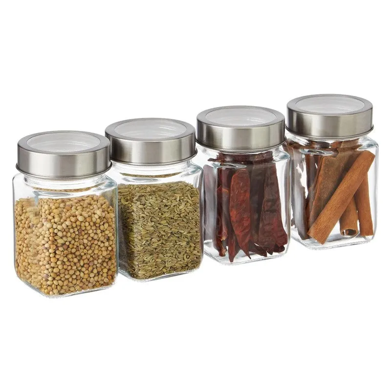 ClarityStore Glass Jar (310 mL Each) - Set Of Four media 3