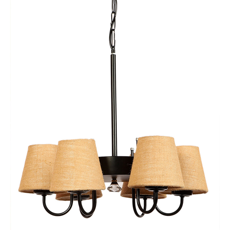 Viya Conical Ceiling Lamp - Beige media 3