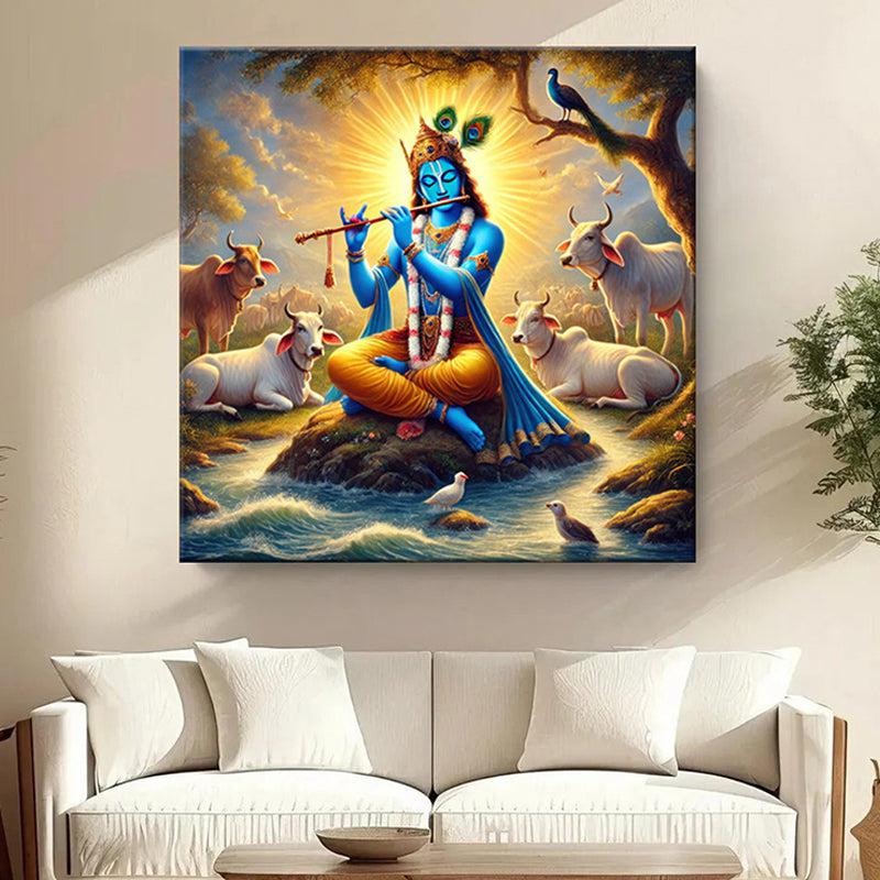 Madhusoodana Wall Painting