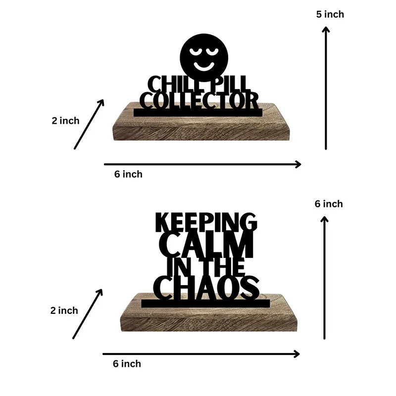 Chill Pill Showpiece - Set Of Two media 4