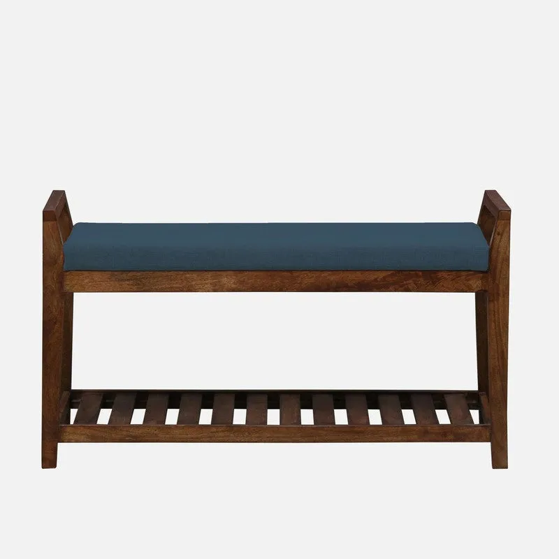 Drift Mango Wood Shoe Rack - Blue media 4