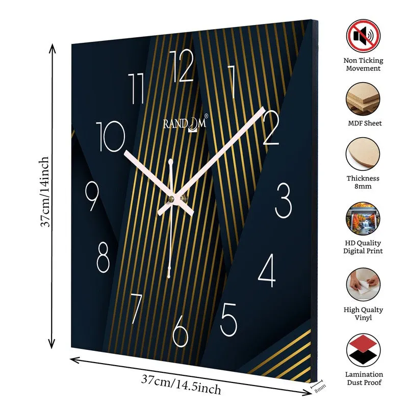 Aevra Analog Wall Clock - Green media 8