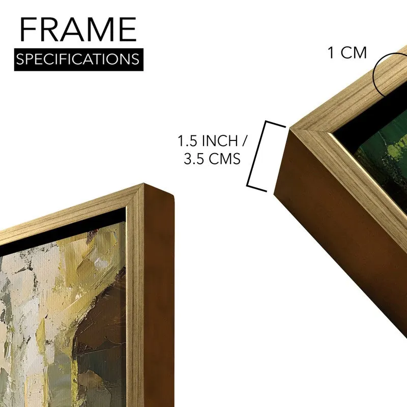 Amberia Canvas Wall Painting With Frame media 8