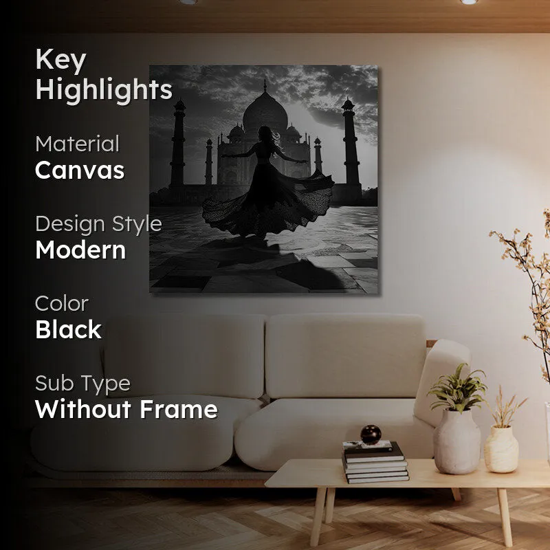 Silhouett Taj Wall Art media 2