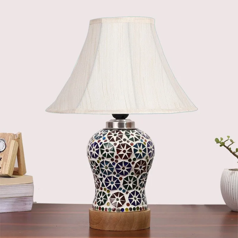Terrix Wooden Table Lamp - Multicolor media 4