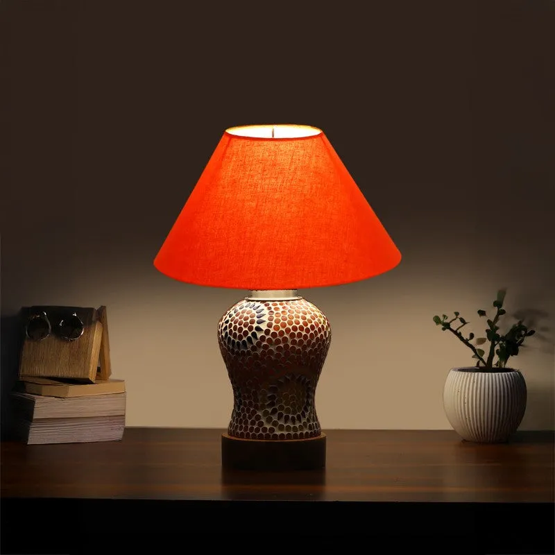 Seronix Wooden Table Lamp - Multicolor media 1