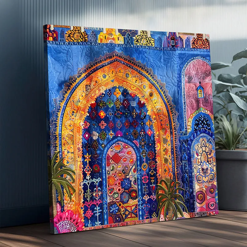 Vibrant Archway Canvas Wall Art media 4