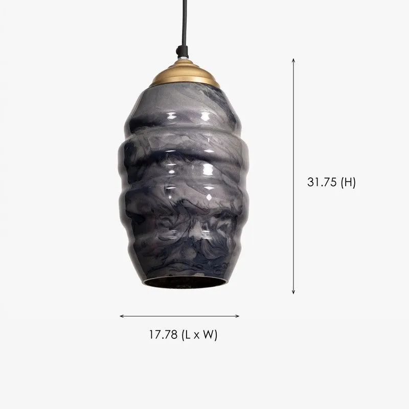 Gildora Vibu Steel Ceiling Lamp media 8