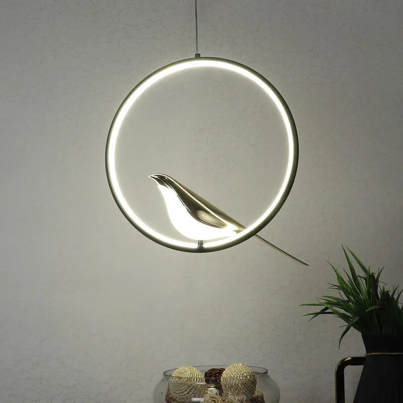 Irayra Bird Iron & Acrylic Wall Lamp media 6