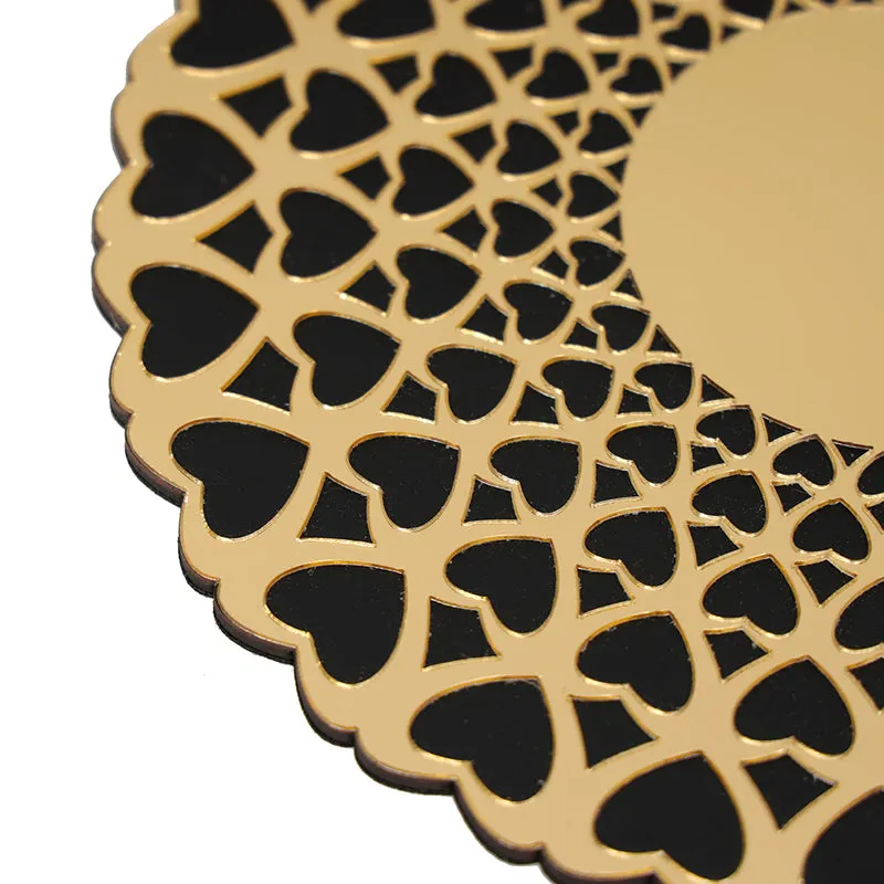 Varq Glow MDF Trivet - Set Of Two media 4