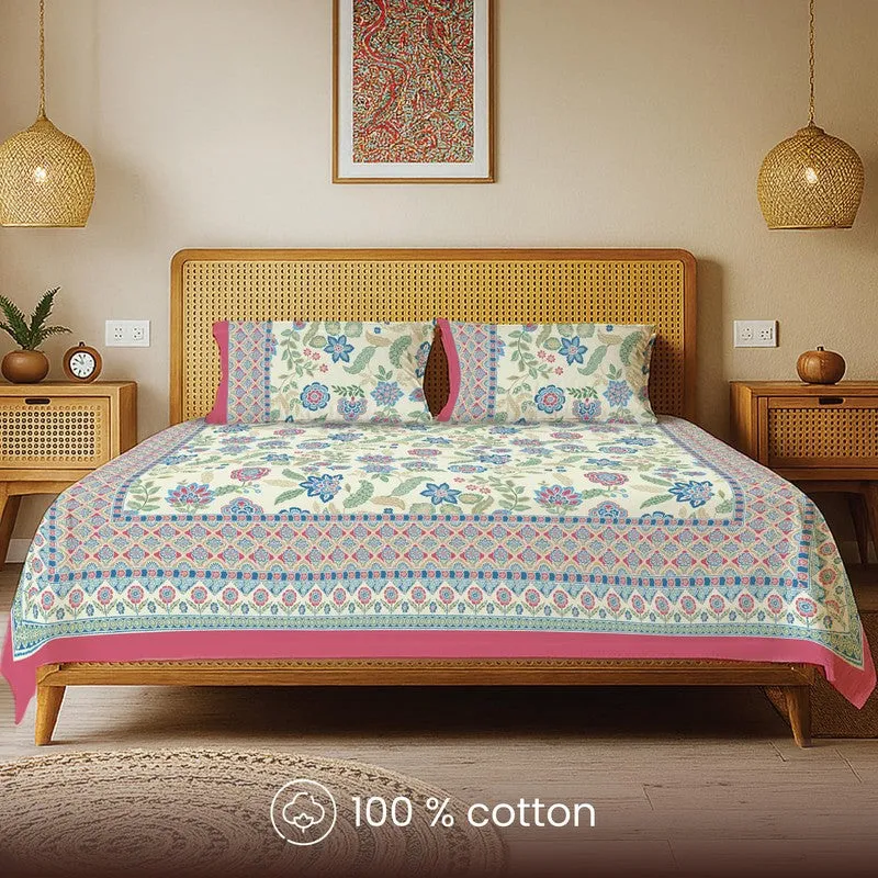 Urban Space Rasa Soft Cotton Bedsheet - 240 TC media 4