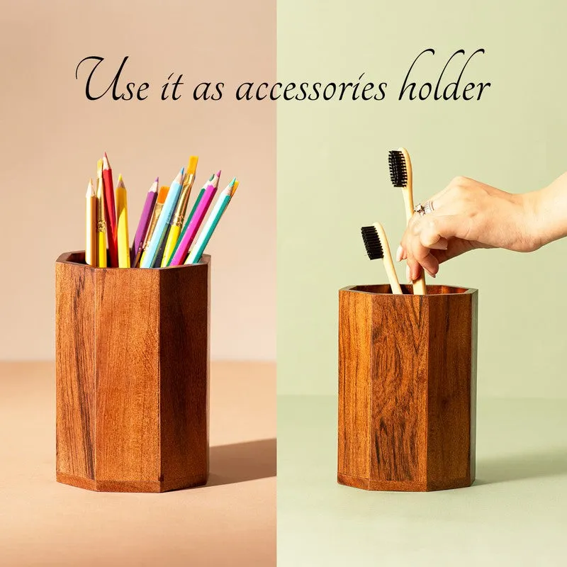 Naturix Wooden Cutlery Holder media 4